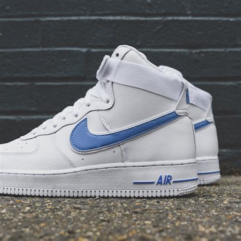 nike air force high top reisverschluss herren|nike air force 1 blue shoes.